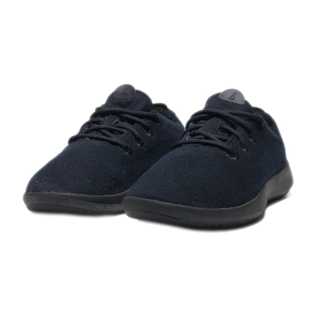 Allbirds Runners Sport Shoes Canvas Black Colour For Men