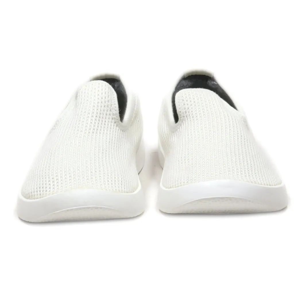 Allbirds Tree Loungers Slip Ons Fabric White Colour For Women