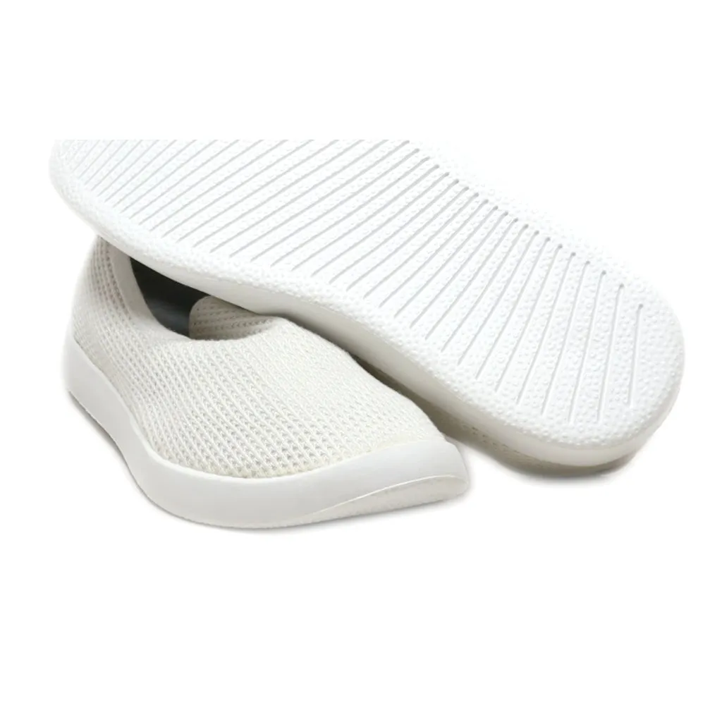 Allbirds Tree Loungers Slip Ons Fabric White Colour For Women