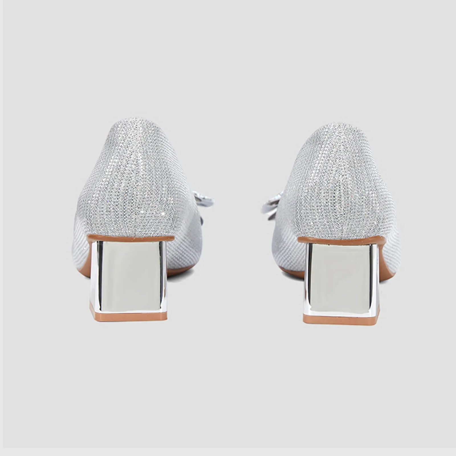 Block Heeled Pumps for evening party