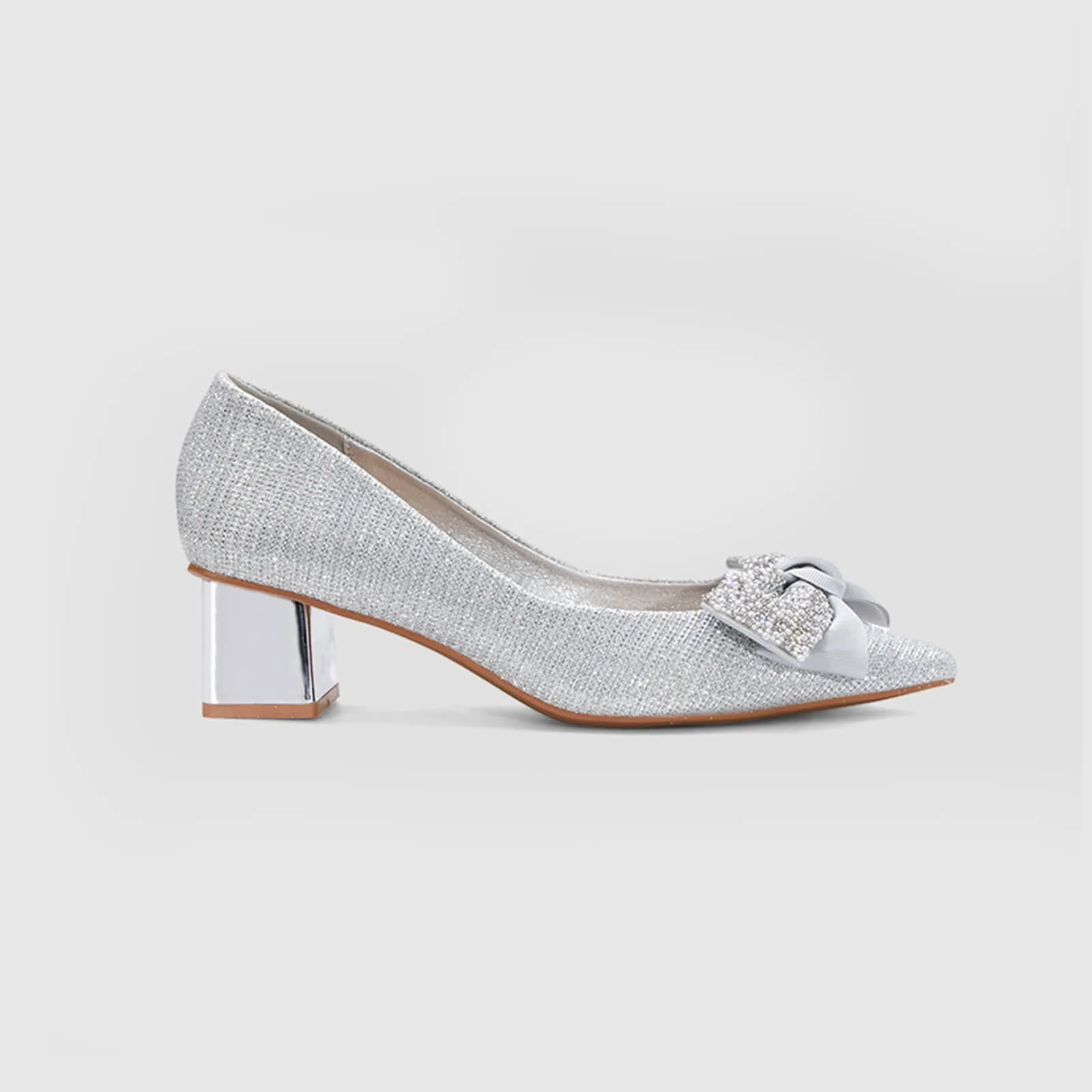 Block Heeled Pumps for evening party