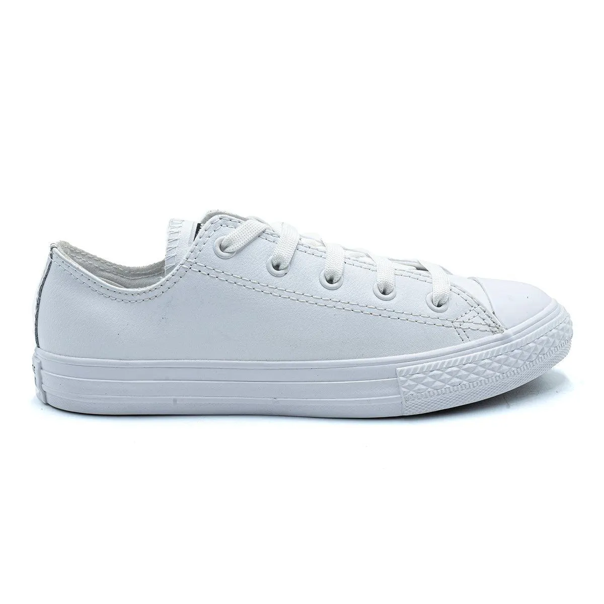 Converse Chuck Taylor All Star Ox Trainers Sneakers Leather White Colour For Kids