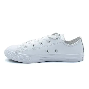 Converse Chuck Taylor All Star Ox Trainers Sneakers Leather White Colour For Kids