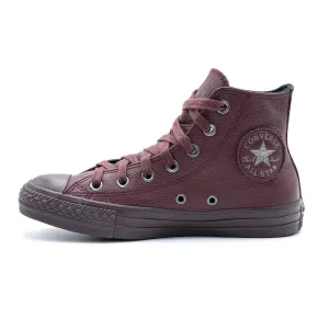 Converse Chuck Taylor Scarpa Sneakers Leather Burgundy Colour For Kids