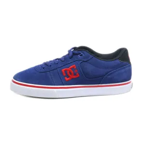 Dc Shoes Low-Top Sneakers Suede Blue Colour For Women