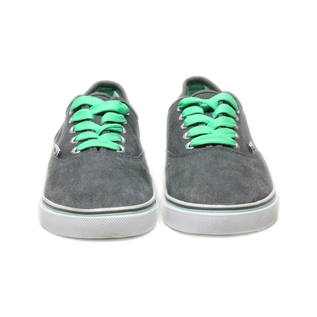 Fila Lace Ups Canvas Grey Colour For Women