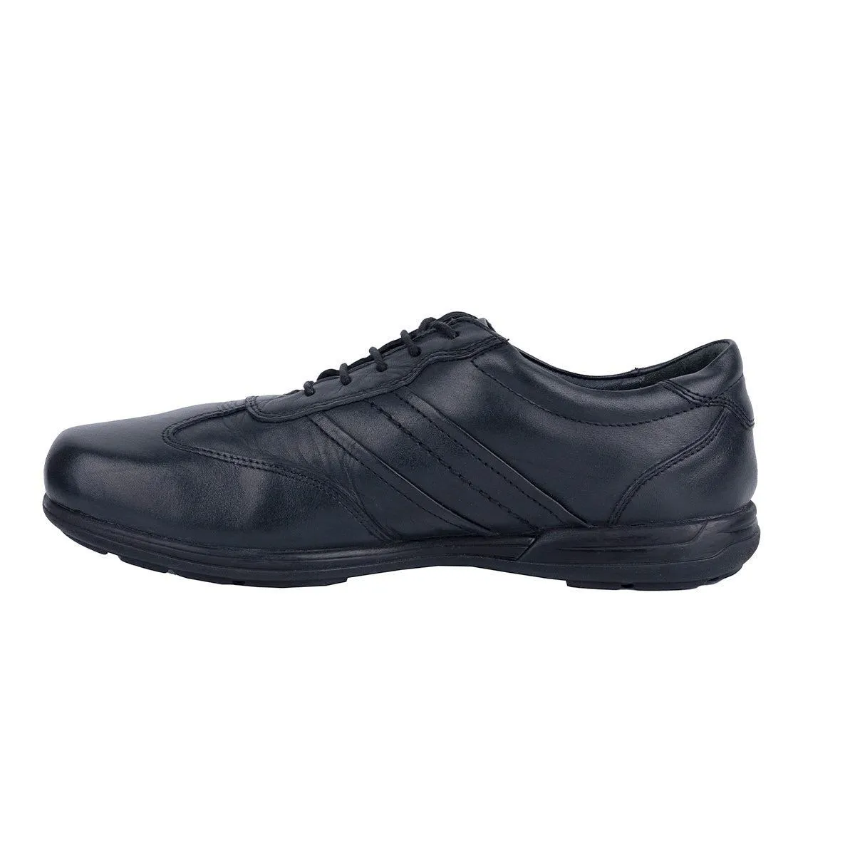 Gallus Low-Top Sneakers Leather Black Colour For Men