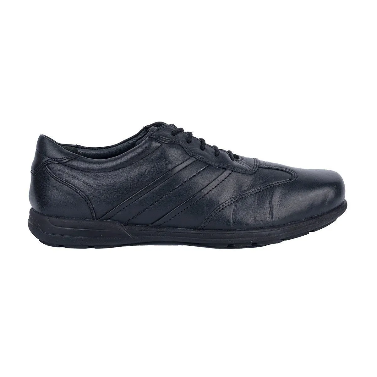 Gallus Low-Top Sneakers Leather Black Colour For Men