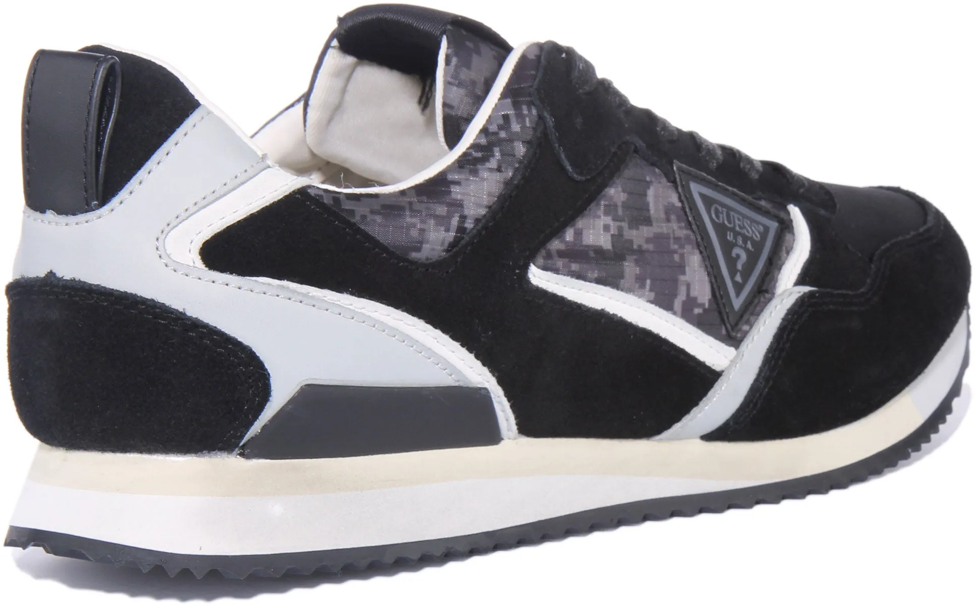 Guess Treviso In Black Grey For Men