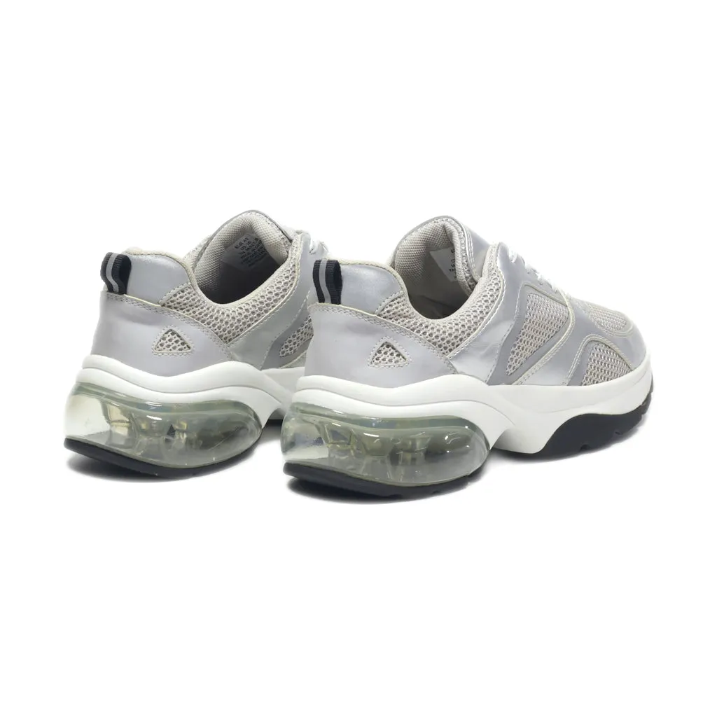 H&M Sport Shoes Fabric Silver Colour For Men