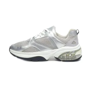 H&M Sport Shoes Fabric Silver Colour For Men