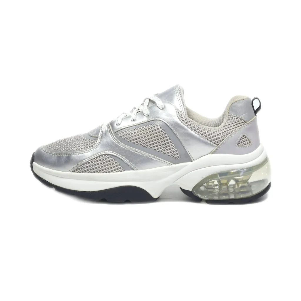 H&M Sport Shoes Fabric Silver Colour For Men