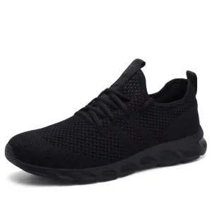 Hnzxzm Men Light Running Shoes  Breathable Lace-Up Jogging Shoes for Man Sneakers Anti-Odor Men's Casual Shoes Drop Shipping