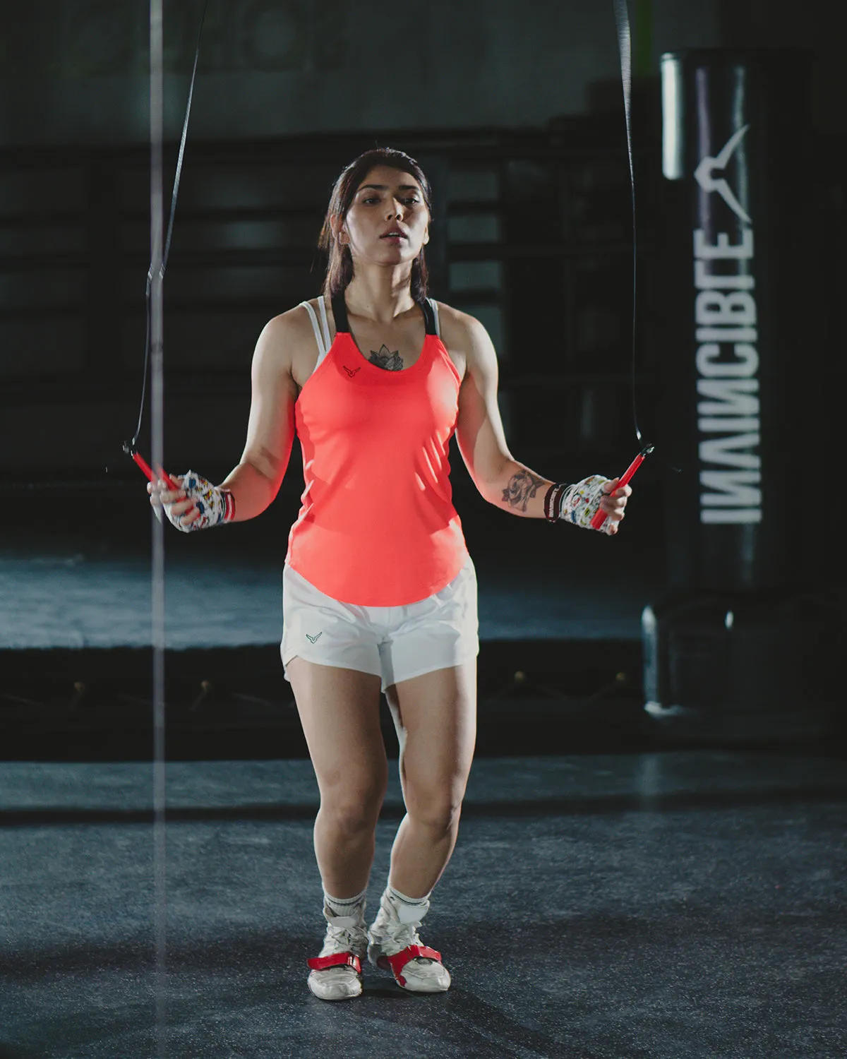 Invincible Jump Rope for Women and Men, Adjustable Steel Skipping Rope for Fitness Workout and Home Exercise
