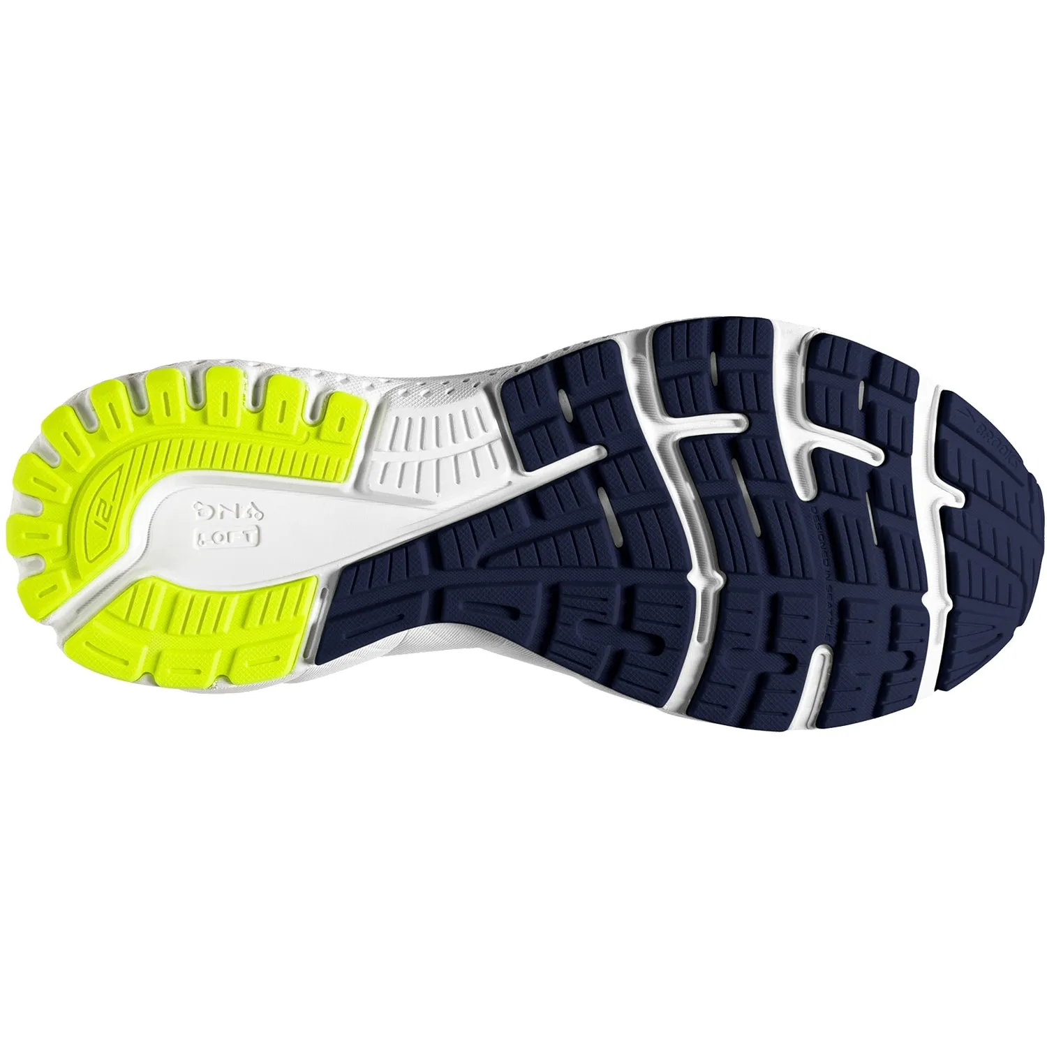 Men's Brooks Adrenaline GTS 21 Blue/Indigo/Nightlife Mesh