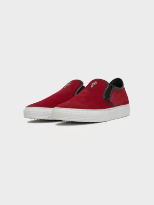 Red Pony Hair Vans