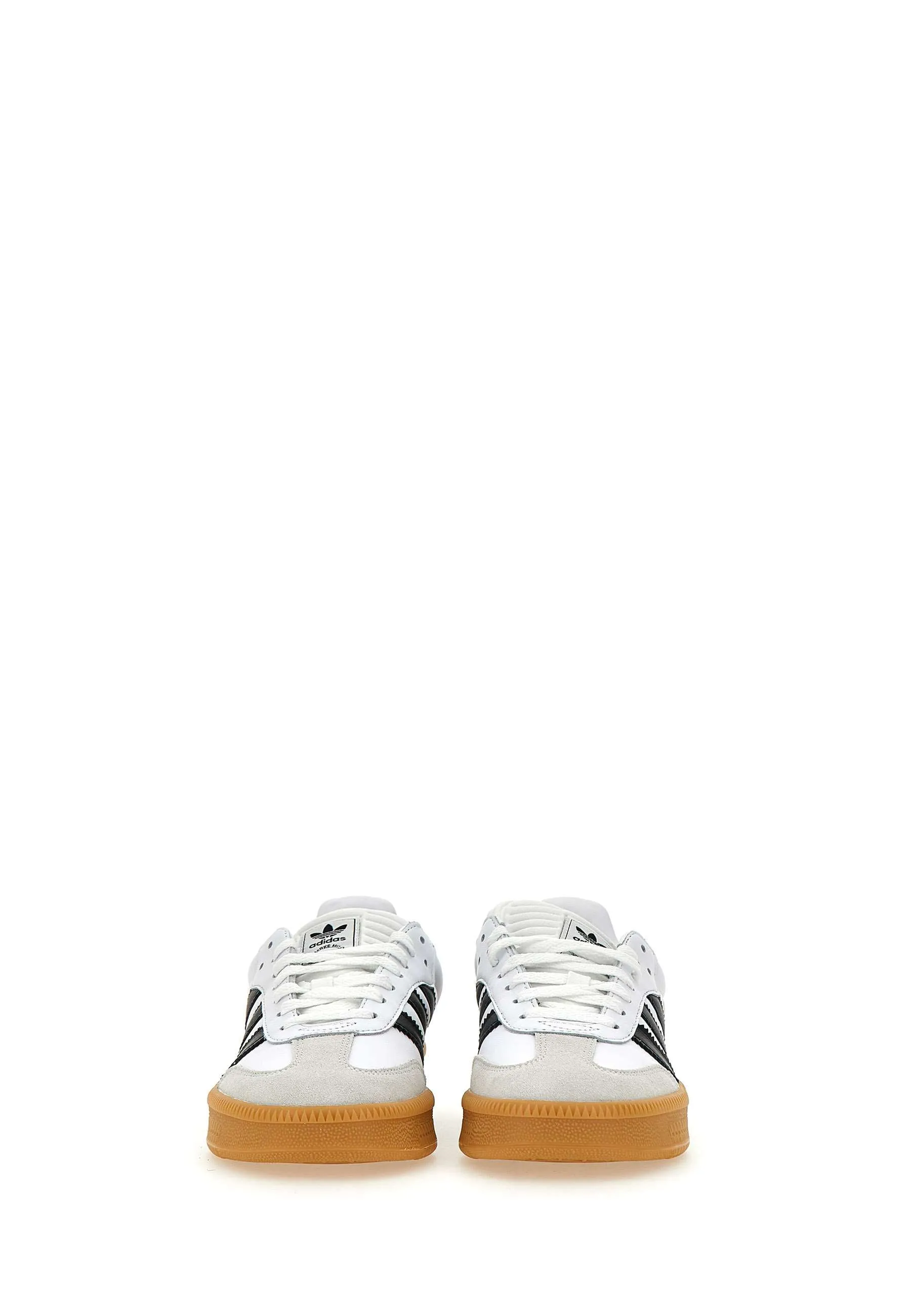 Samba xlg White Sneakers with Black Details