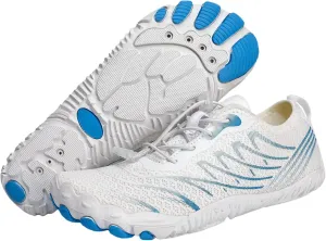 Water Shoes for Women Men, Unisex Quick Dry Aqua Shoes for Beach Pool Swim Swimming, Hike Barefoot Grounded Footwear, Non Slip Wide Toe Box Sneakers for Hiking Walking Workout Running Trekking