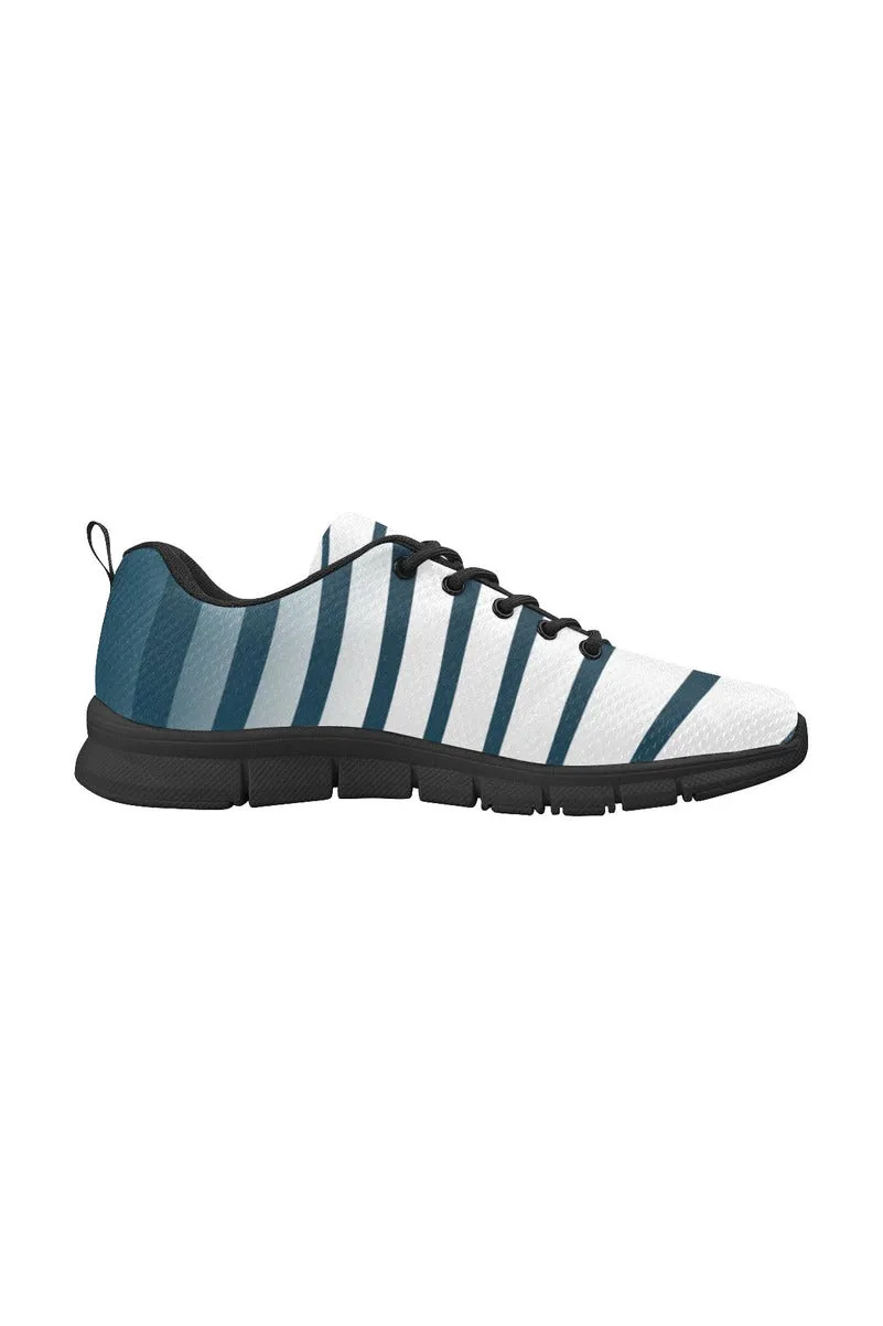 White Tiburon Women's Breathable Running Shoes (Model 055)