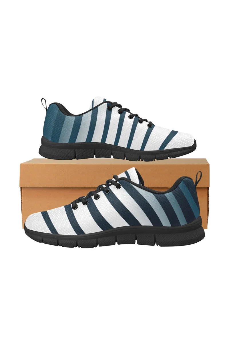 White Tiburon Women's Breathable Running Shoes (Model 055)