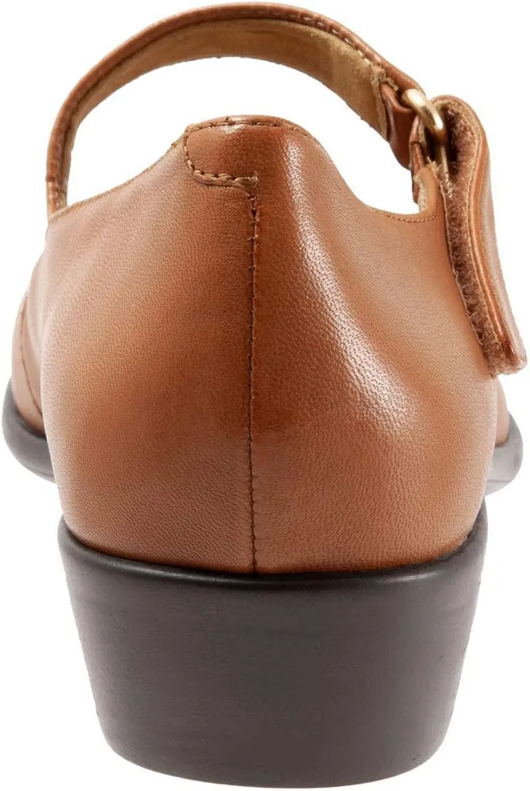 YDN Women Retro Round Toe Low Heel Mary Janes Pumps Chic Comfort Slip On Walking Dress Shoes with Strappy Size 4-15 US